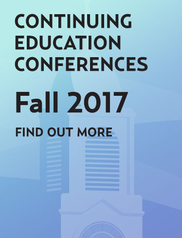 Continuing education conferences - Fall 2017