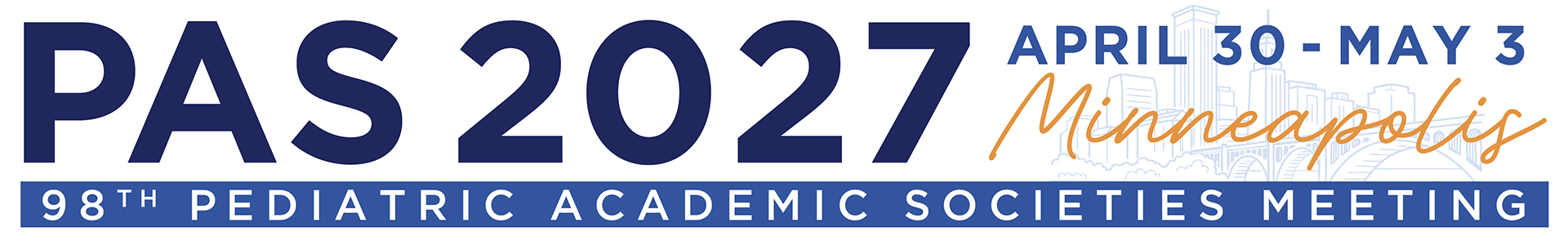 Pediatric Academic Societies 2027 Meeting